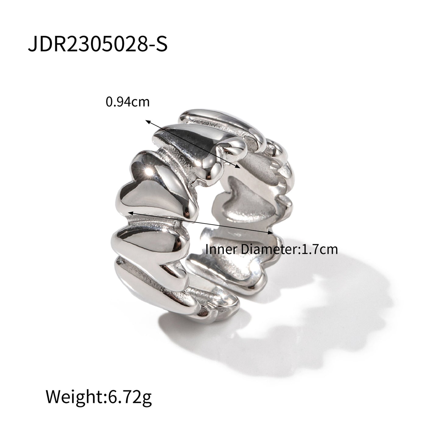Elena Contemporary Gold Ring