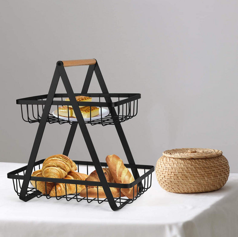 Scandinavian Iron Storage Basket
