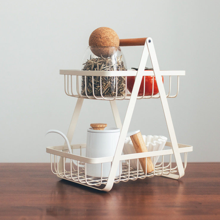 Scandinavian Iron Storage Basket