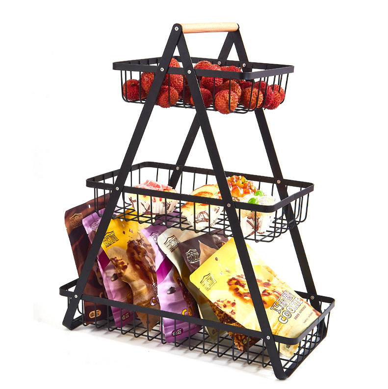 Scandinavian Iron Storage Basket