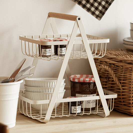 Scandinavian Iron Storage Basket