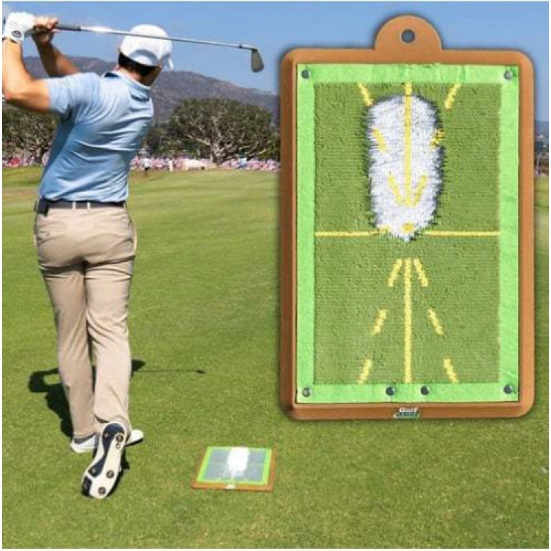 Precision Golf Practice Mat.