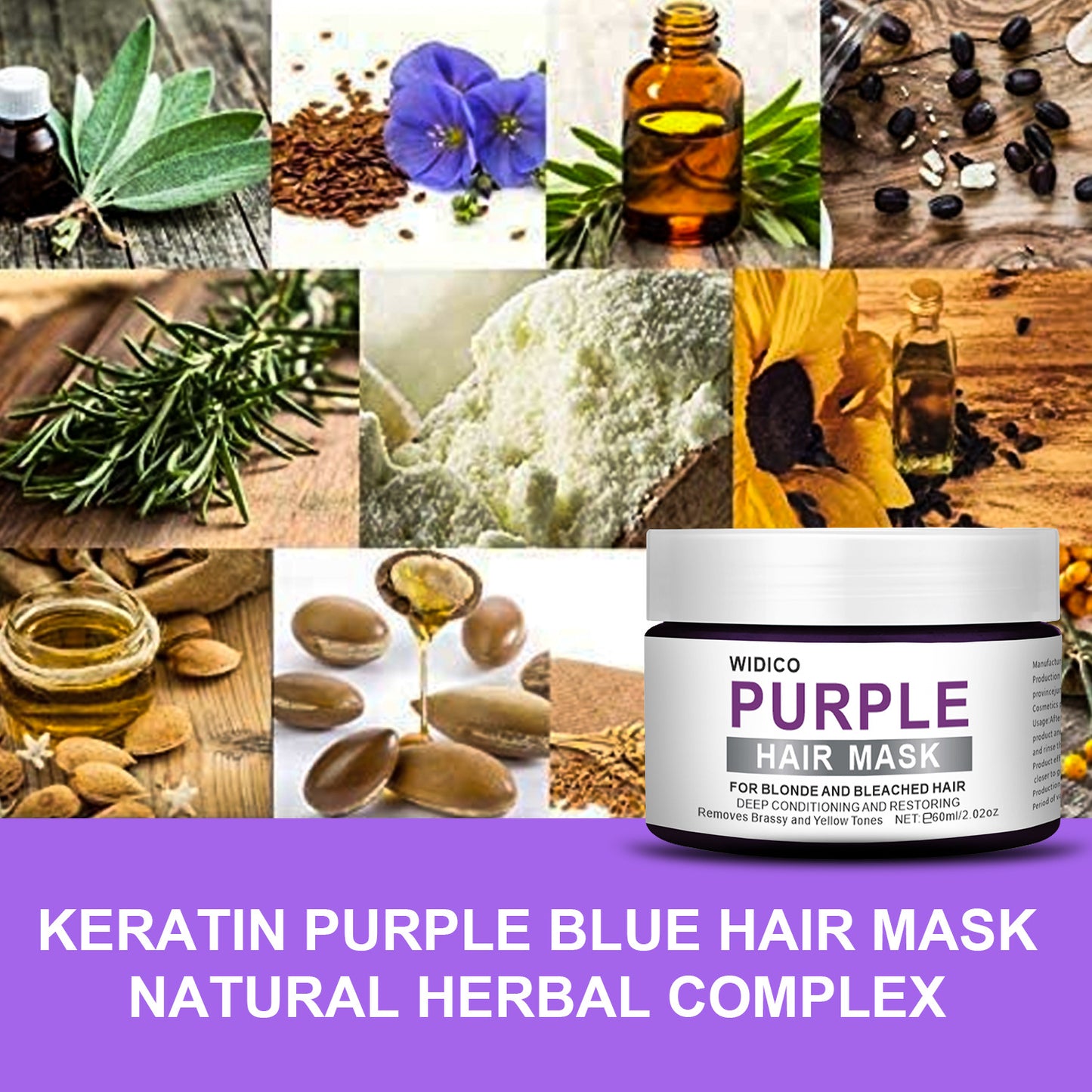Radiant Hair Purple Toning Shampoo