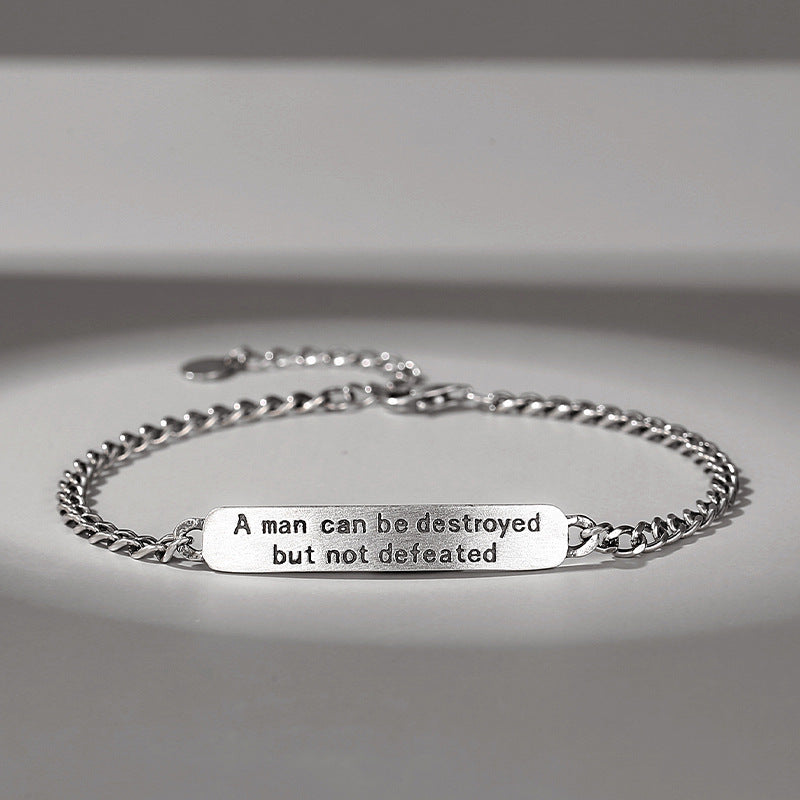 Men's Vintage Thai Silver Style Bracelet..