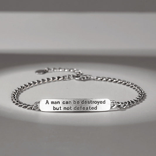 Men's Vintage Thai Silver Style Bracelet..