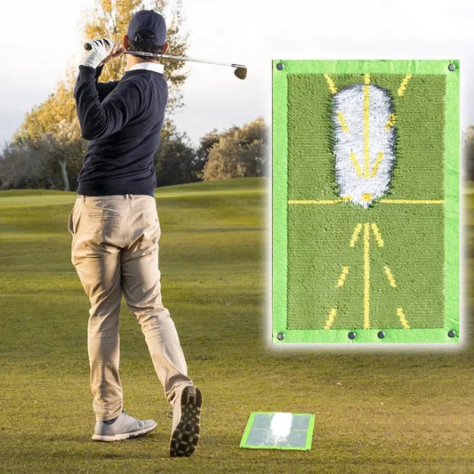 Precision Golf Practice Mat.