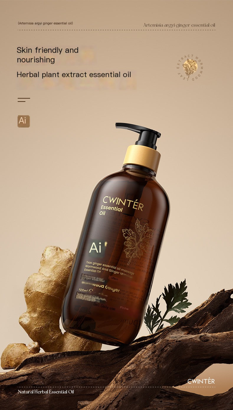 Ginger Nourish Oil 500ml for Skin Hydration