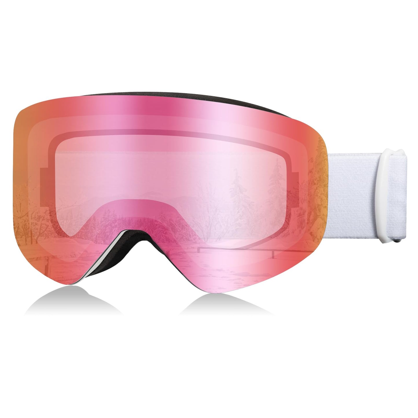 SlopeMaster UV Ski Goggles for Adults