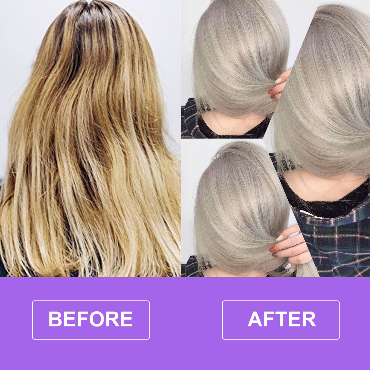 Radiant Hair Purple Toning Shampoo