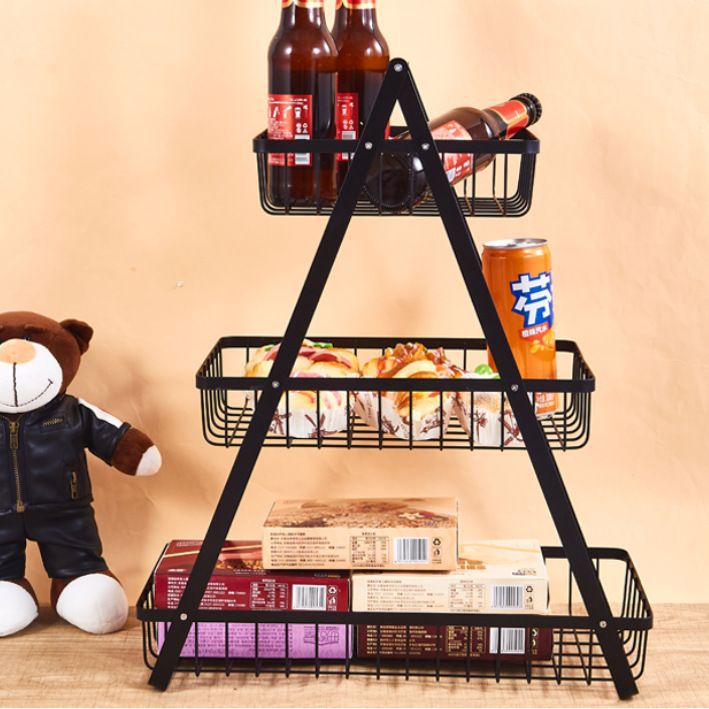 Scandinavian Iron Storage Basket